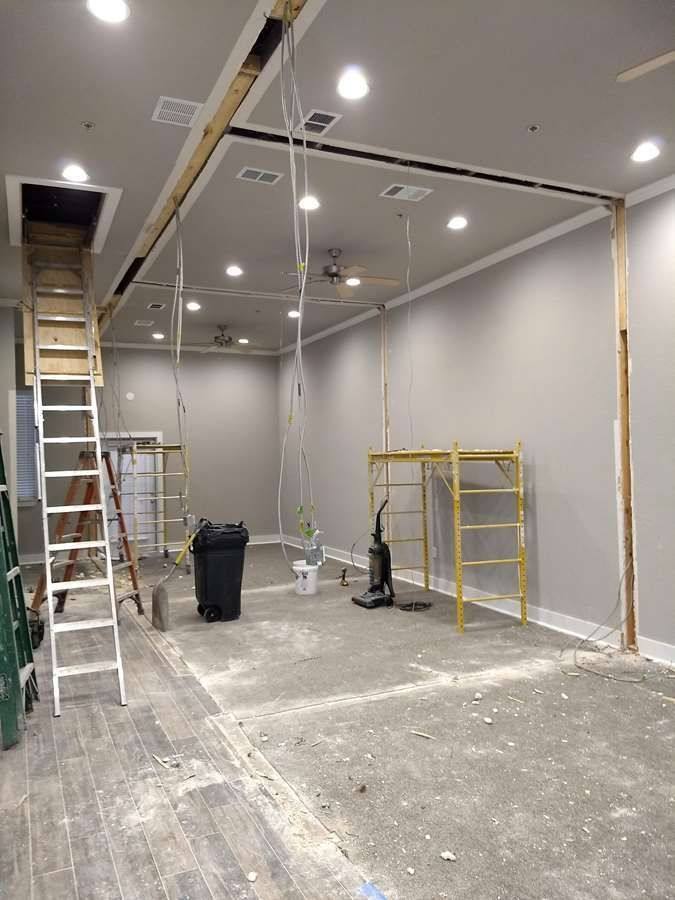 Another view of the pharmacy NorthStar Commercial Interiors built out for an online prescription business