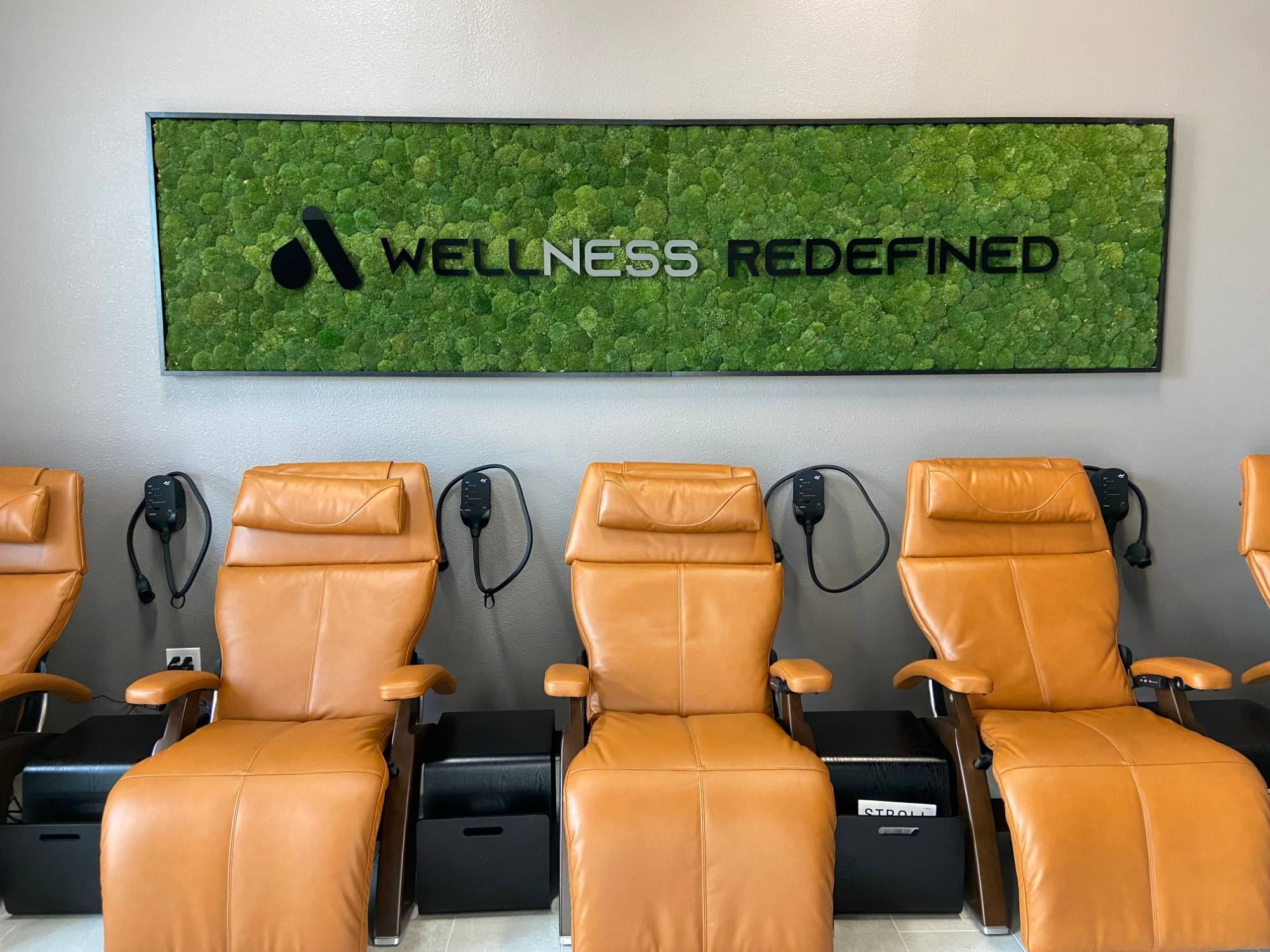 Finished recovery studio at Augment Wellness in Frisco, TX