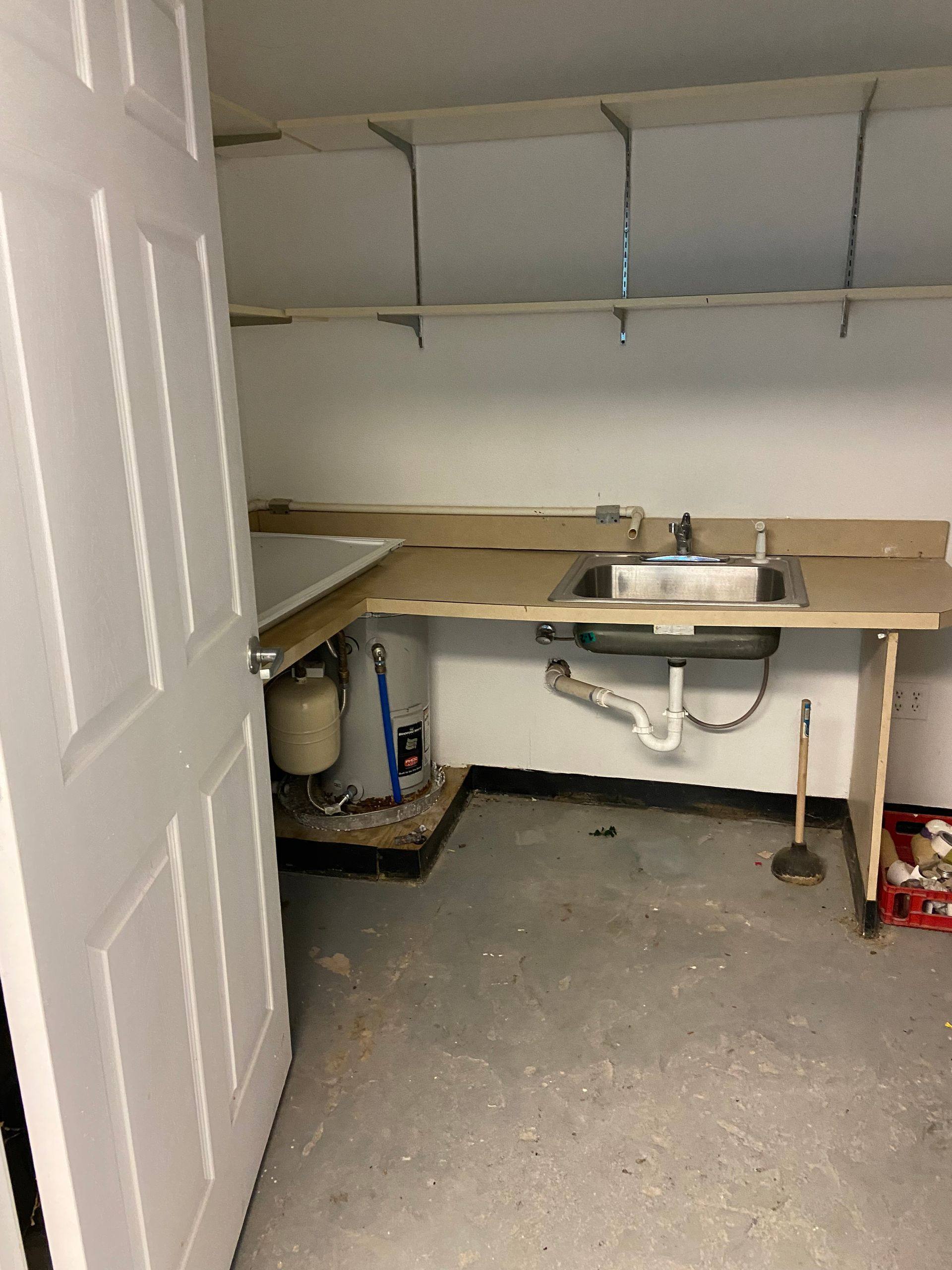 Before: another view of the second-generation suite that became Kernetics Wellness Center in Little Elm, TX